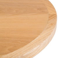 BFM Seating Veneer Table Top 24"/30"/36"/48" Round Autumn Ash/Natural Ash
