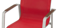 DecoScapes Tide Aluminum Sling Dining Arm Chair
