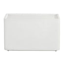 Sunpan Liza Side Table White / Marble-Look Grey