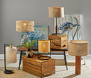 Adesso Cuba Teardrop Table Lamp