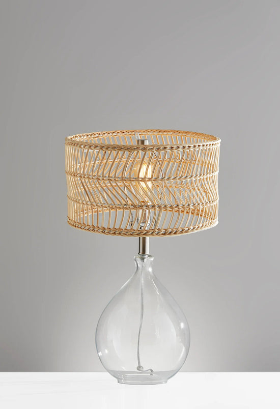 Adesso Cuba Teardrop Table Lamp