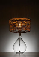 Adesso Cuba Teardrop Table Lamp