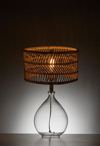 Adesso Cuba Teardrop Table Lamp