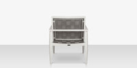 DecoScapes Furniture Danish Aluminum Sling Strap Lounge Chair