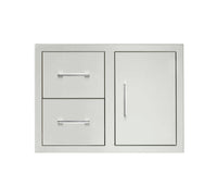 TrueFlame 30" 2-Drawer & Access Door Combo