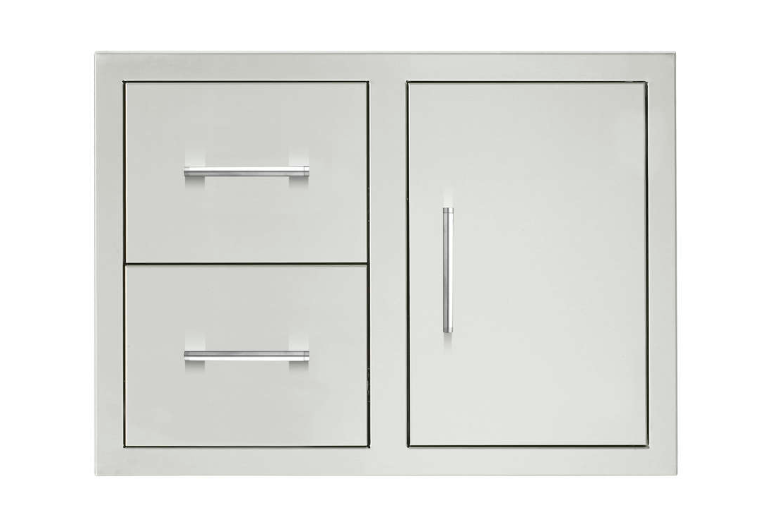 TrueFlame 30" 2-Drawer & Access Door Combo