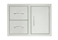 TrueFlame 30" 2-Drawer & Access Door Combo