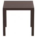Compamia Ares Resin Square Dining Table 31 inch