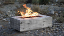 The Outdoor Plus Coronado Wood Grain Fire Pit