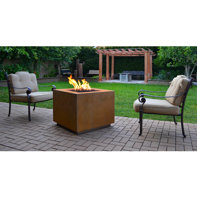 The Outdoor Plus Forma Fire Pit - Corten Steel