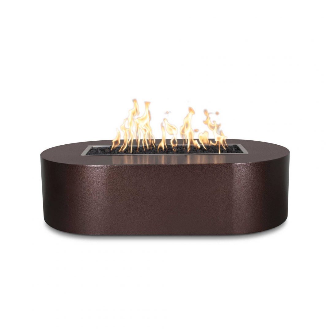 The Outdoor Plus Bispo 72" x 24" Fire Pit - Powder Coated