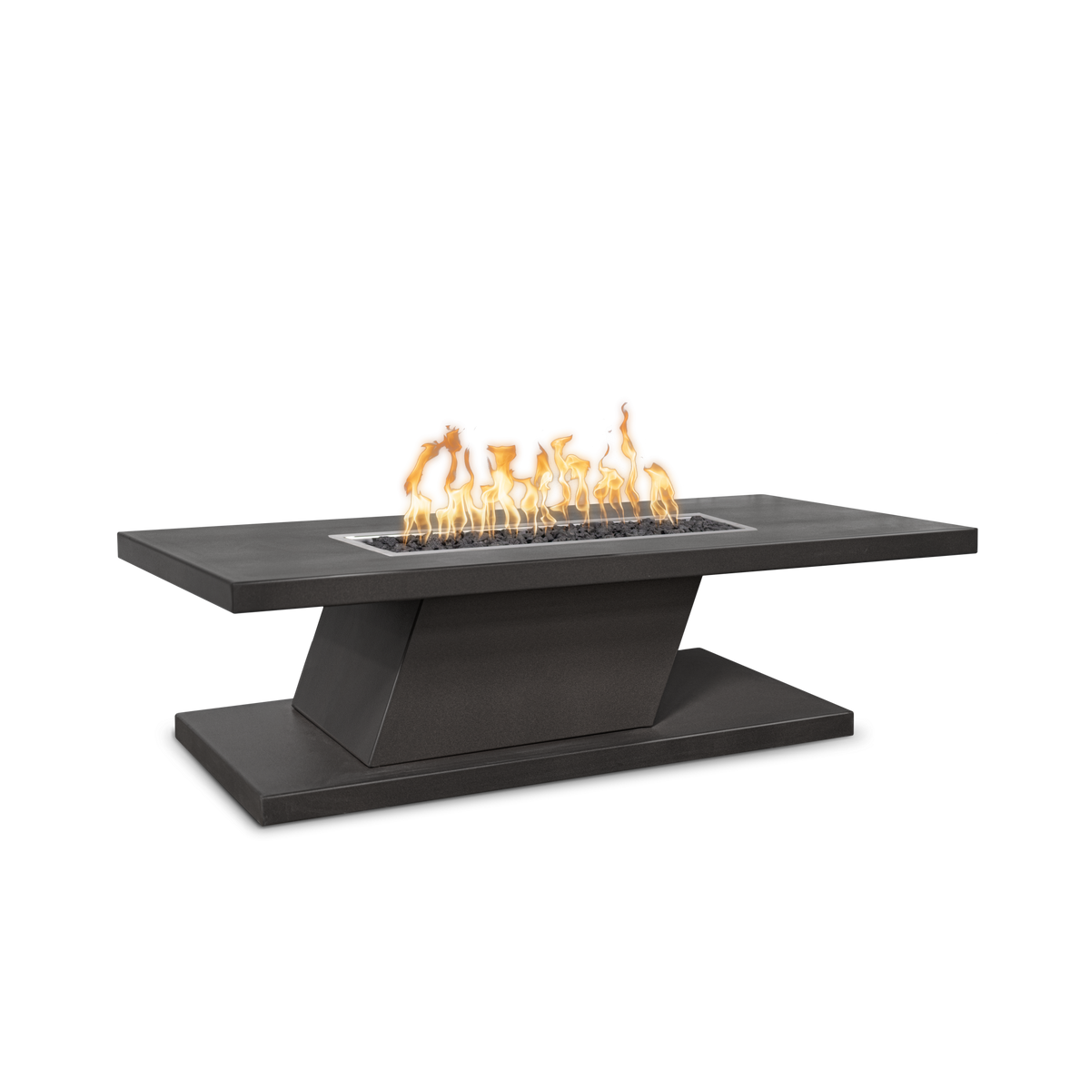 The Outdoor Plus 72" X 30" Imperial Corten Steel Fire Pit - 15” Tall