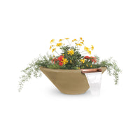 The Outdoor Plus Cazo GFRC Planter & Water Bowl