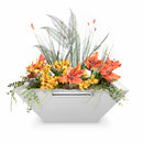 The Outdoor Plus Maya Powder Coated Planter & Water Bowl