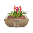 The Outdoor Plus Avalon GFRC Planter & Water Bowl