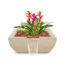 The Outdoor Plus Avalon GFRC Planter & Water Bowl