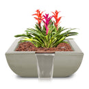 The Outdoor Plus Avalon GFRC Planter & Water Bowl