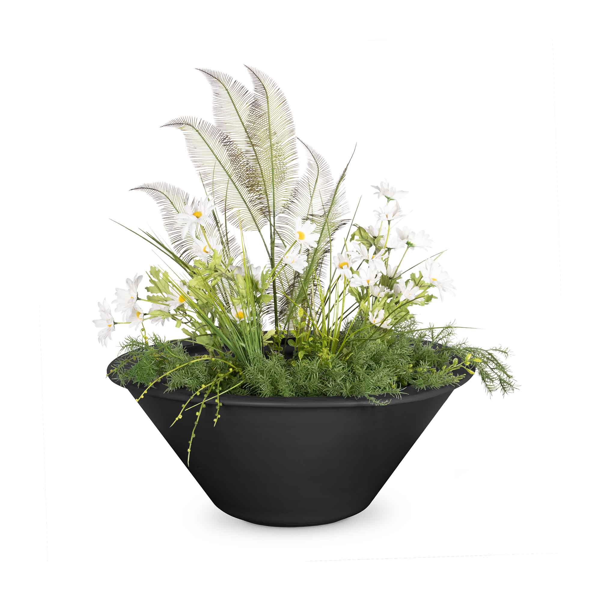 The Outdoor Plus Cazo Powder Coated Planter Bowl