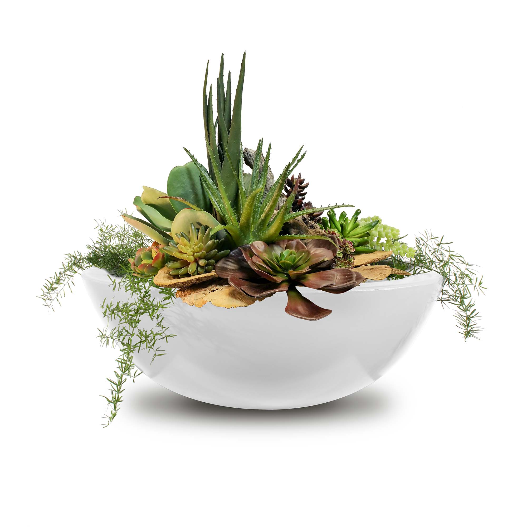 The Outdoor Plus Sedona GFRC Planter Bowl