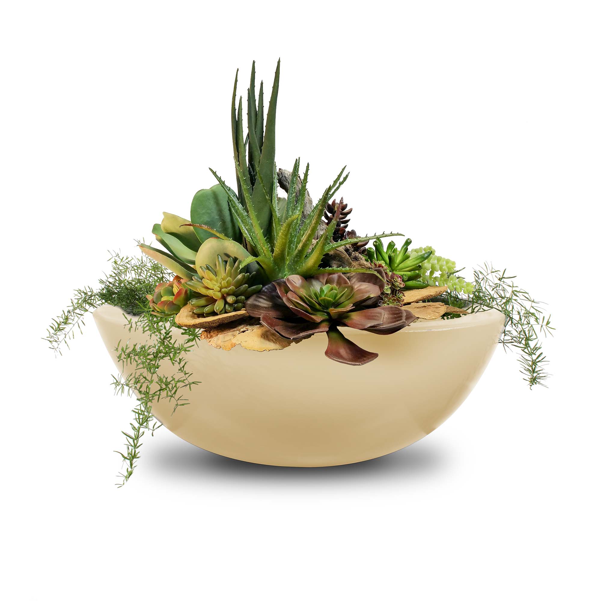 The Outdoor Plus Sedona GFRC Planter Bowl