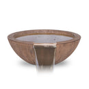 The Outdoor Plus Sedona Wood Grain Water Bowl