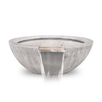 The Outdoor Plus Sedona Wood Grain Water Bowl