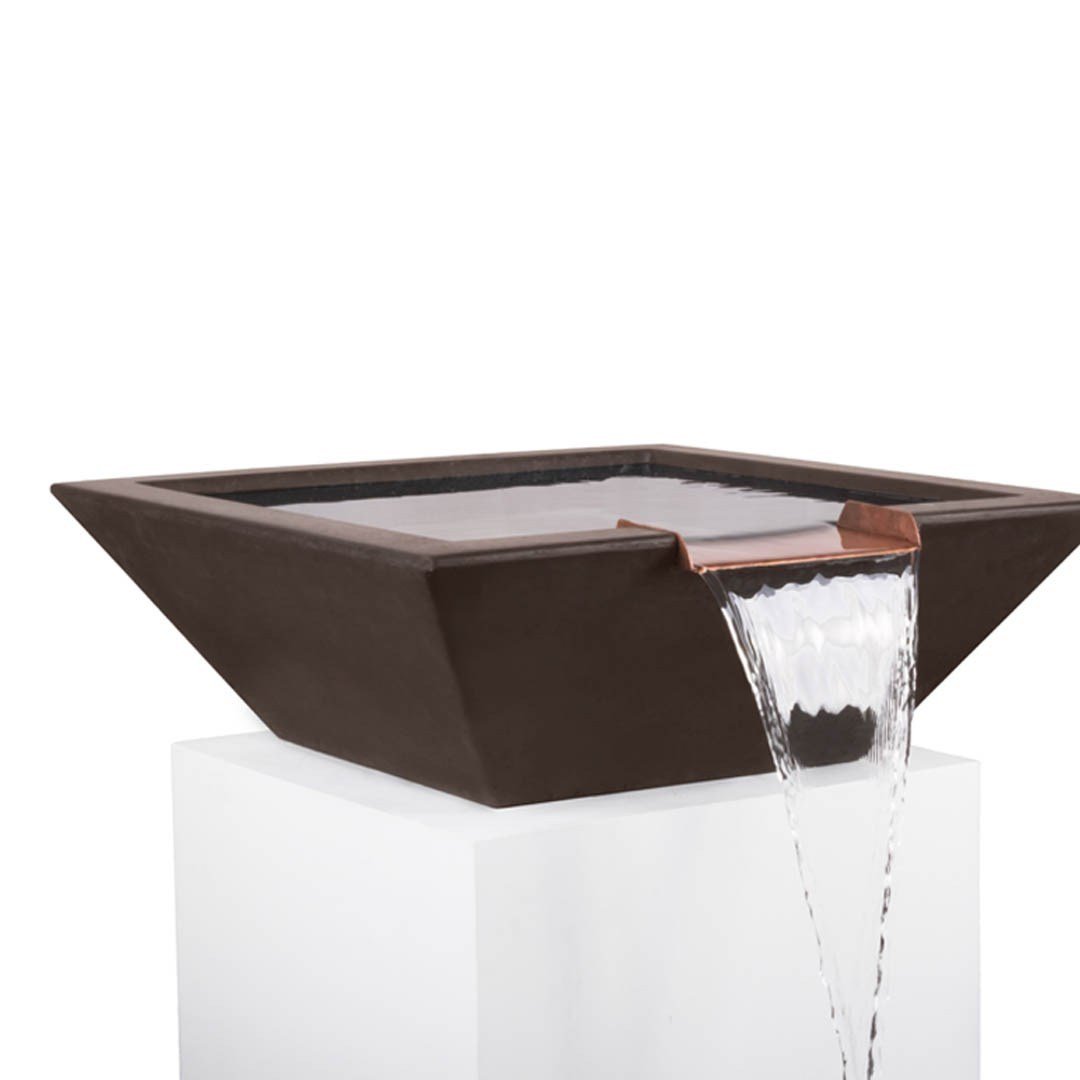 The Outdoor Plus Maya GFRC Water Bowl