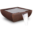 The Outdoor Plus Avalon Hammered Copper  Water Bowl