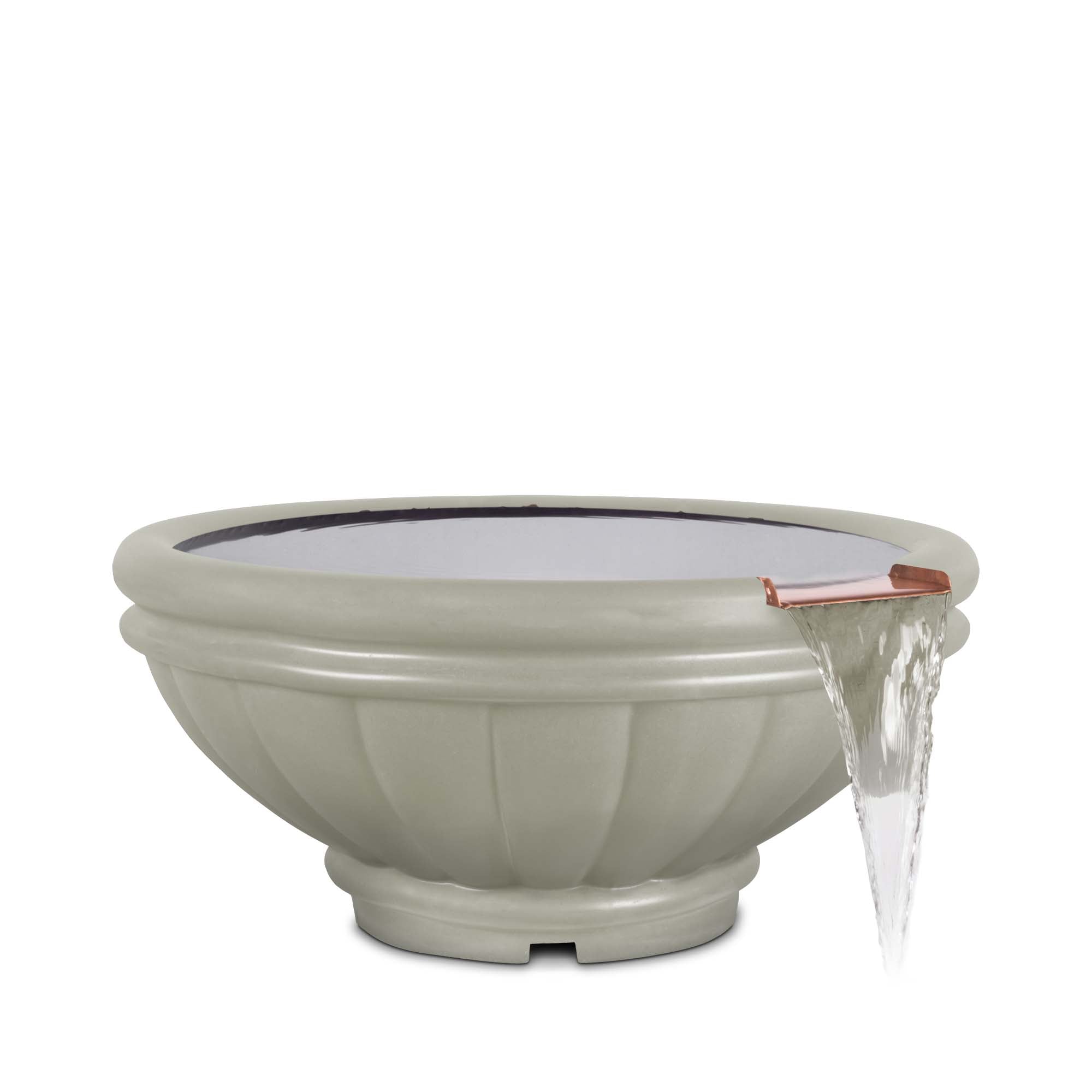 The Outdoor Plus Roma GFRC Concrete Water Bowl