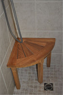 Anderson Teak Shower Corner Stool