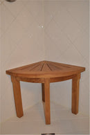 Anderson Teak Shower Corner Stool