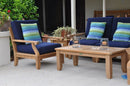 Anderson Teak Riviera Luxe 7-Pieces Modular Set With Rectangular Table B