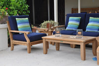 Anderson Teak Riviera Luxe 7-Pieces Modular Set With Rectangular Table B