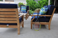 Anderson Teak Riviera Luxe 7-Pieces Modular Set With Rectangular Table B