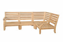 Anderson Teak Riviera Luxe 7-Pieces Modular Set with Square Tables