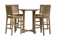 Anderson Teak Bahama Avalon 5-Pieces Round Bar Set