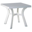 Compamia Viva Resin Square Dining Table 31 inch