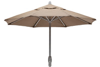 Telescope Casual Value Market Umbrella-7 1/2' Market Umbrella with Powdercoated Aluminum Frame and Push Button Tilt