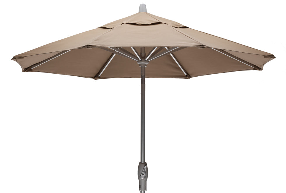 Telescope Casual Value Market Umbrella-7 1/2' Market Umbrella with Powdercoated Aluminum Frame and Push Button Tilt