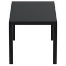 Compamia Ares Resin Rectangle Dining Table 55 inch