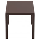 Compamia Ares Resin Rectangle Dining Table 55 inch