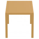 Compamia Ares Resin Rectangle Dining Table 55 inch