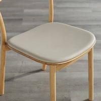 Greenington Hanna Chair Leather Seat, Wheat - Set of Two