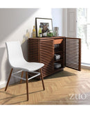 Zuo Modern Linea Tall Console Walnut
