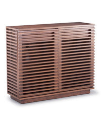 Zuo Modern Linea Tall Console Walnut