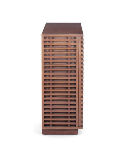 Zuo Modern Linea Tall Console Walnut