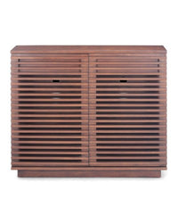 Zuo Modern Linea Tall Console Walnut