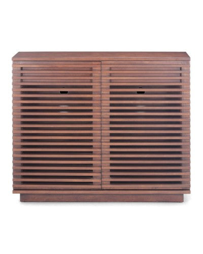 Zuo Modern Linea Tall Console Walnut