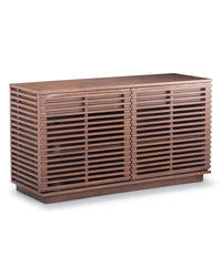 Zuo Modern Linea Credenza Walnut