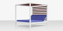 DecoScapes Furniture Breeze Aluminum Daybed Square